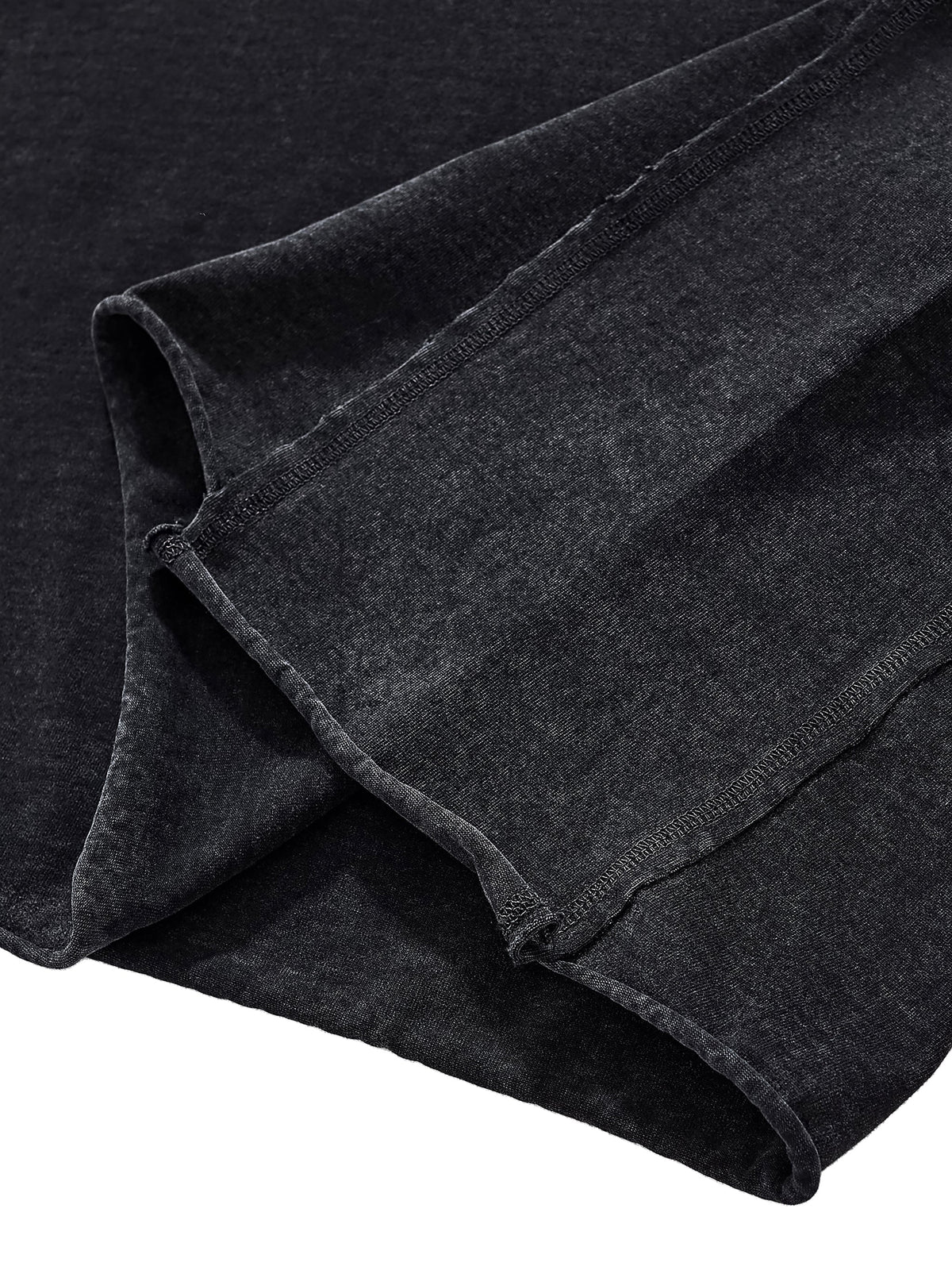 Contraband Raw Edge Boxy Tee
