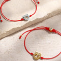 Fortune Thread Horseshoe Red String Bracelet 5