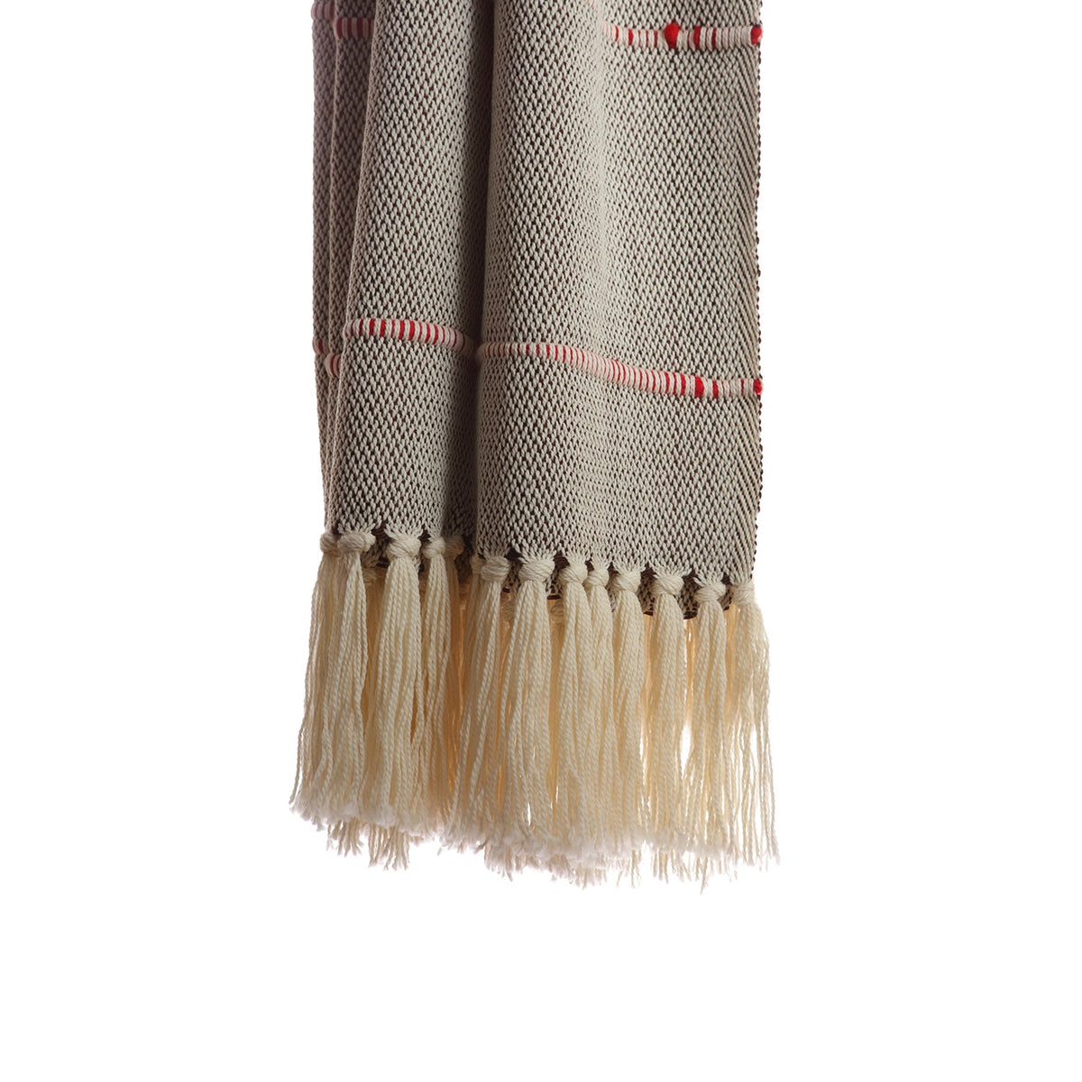 Striped Melange Throw