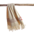 Striped Decorative Throw Blanket 1
