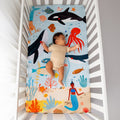 Beyond The Reef Standard Size Crib Sheet 3
