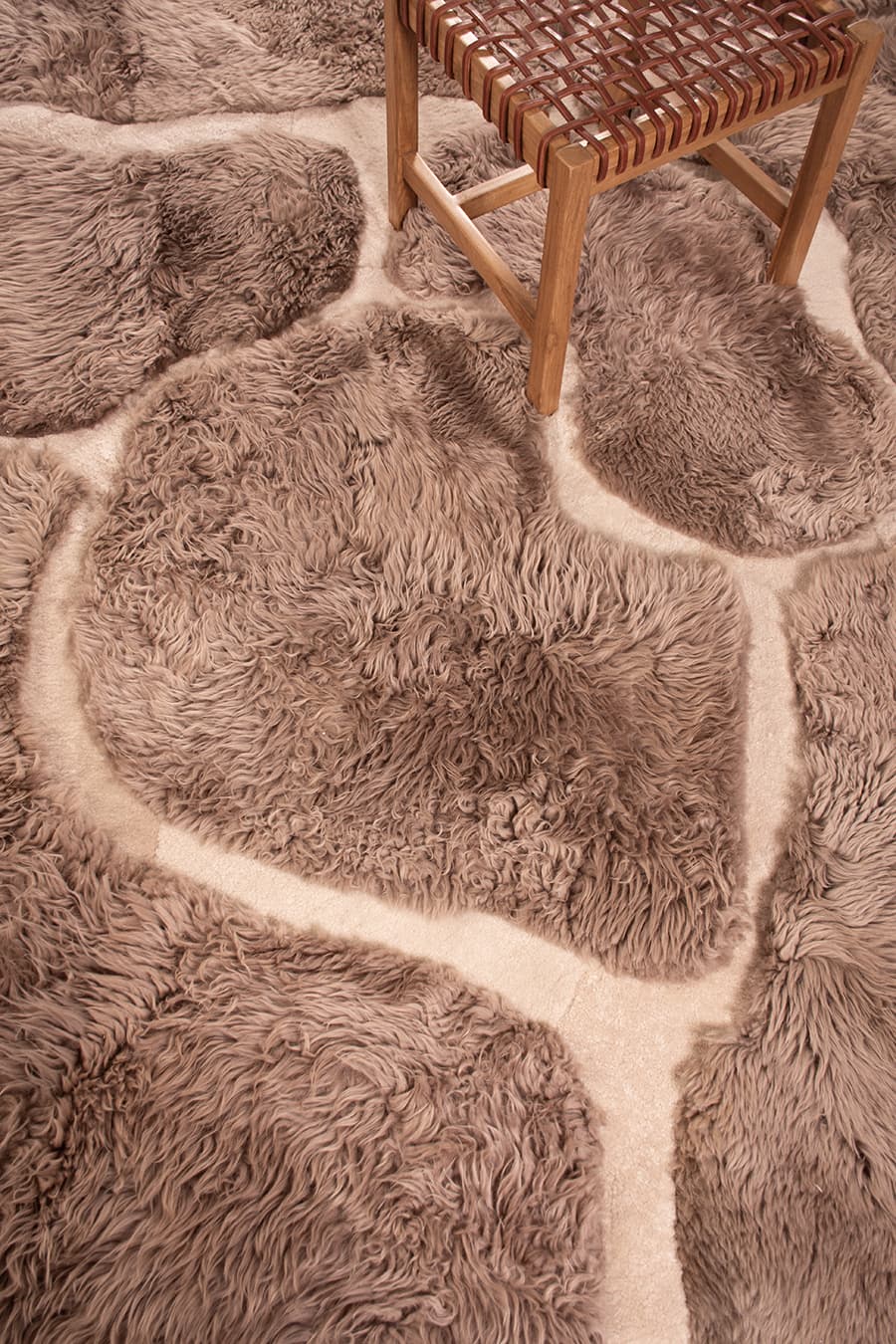 Shelter – Custom Sheepskin & Shearling Rug – view 5