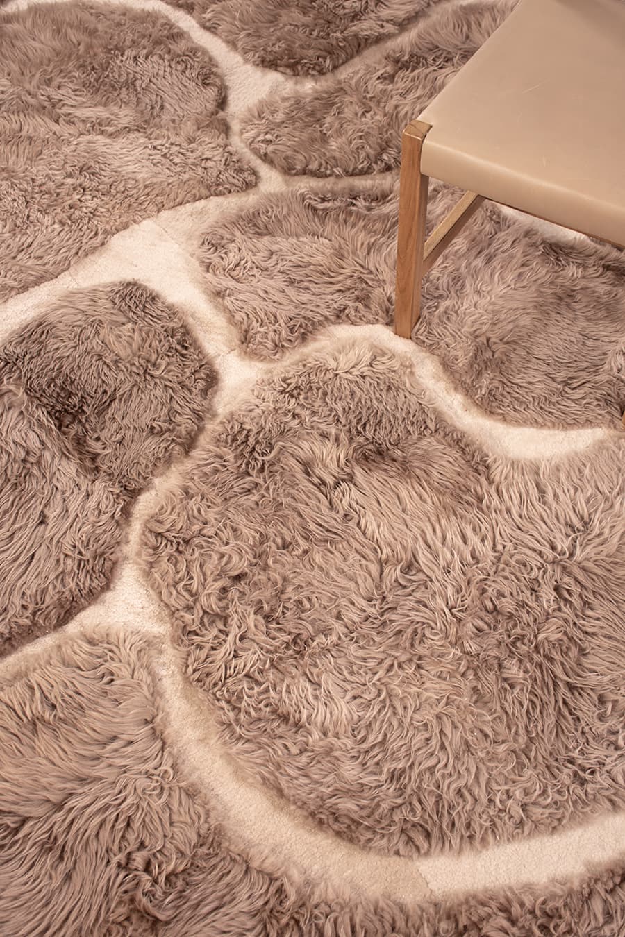 Shelter – Custom Sheepskin & Shearling Rug – view 8