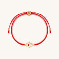Expression of Love Red String Hamsa Heart Bracelet 1