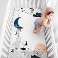 The Moon's Birthday Standard Size Crib Sheet 3
