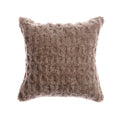 Amanda Hancrafted Sculpted Shearling Throw Pillow 7