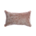 Shearling Grey Melange Lumbar Pillow 2