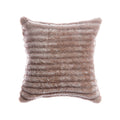 Shearling Striped Ultra Soft Pillow 1