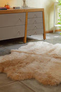 Six Piece Sheepskin Area Rug 4