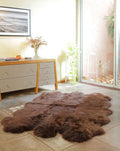 Six Piece Sheepskin Area Rug 8