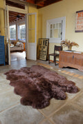 Six Piece Sheepskin Area Rug 10
