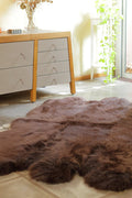 Six Piece Sheepskin Area Rug 9