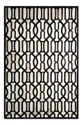 SMALL TRELLIS – Geometric Patagonian Cowhide Rug 2