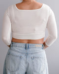Halftee Square Neck 3/4 Sleeve 6