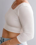 Halftee Square Neck 3/4 Sleeve 5