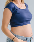 Square Neck Basic Cap Sleeve 8