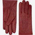 Stella (red) – Sheepskin leather gloves with ultra-warm fleece lining & touchscreen functionality 1