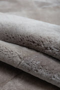 TETRIS - Grey Shearling Rug 3