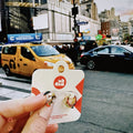NYC 3D Huggie Hoop Earrings 9