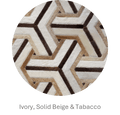 THAI – Cowhide Rug Modern 10