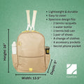 The BaseLiner Backpack - Sports Bag for Tennis and Pickleball 5