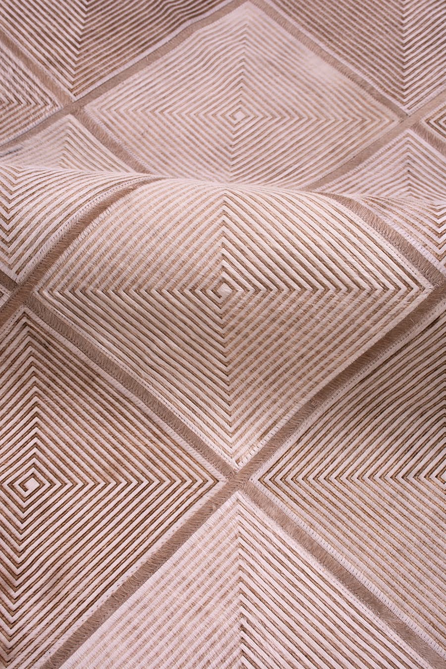 Theo Lasered - Natural Cowhide Rug