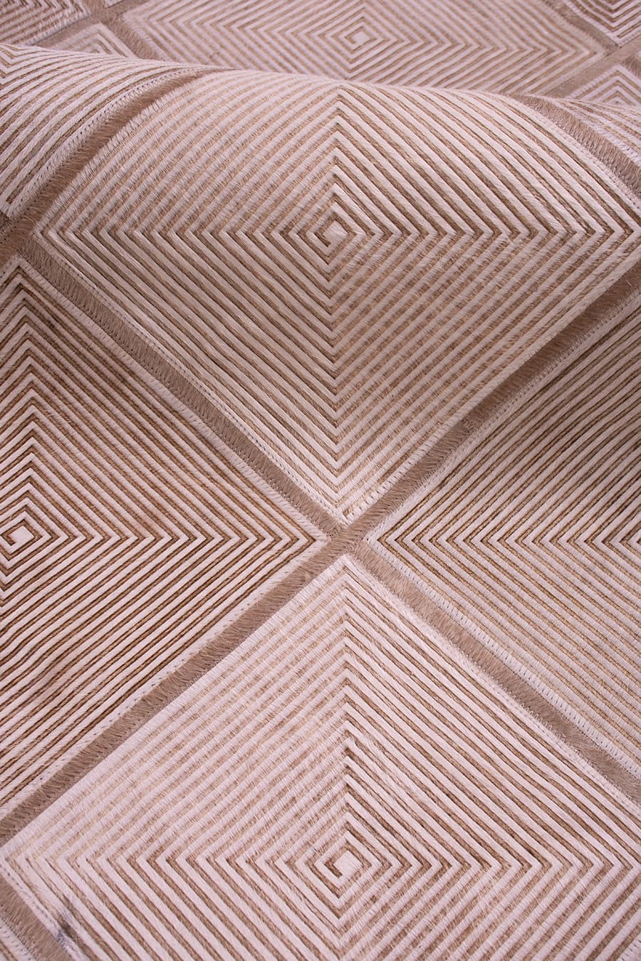 Theo Lasered - Natural Cowhide Rug