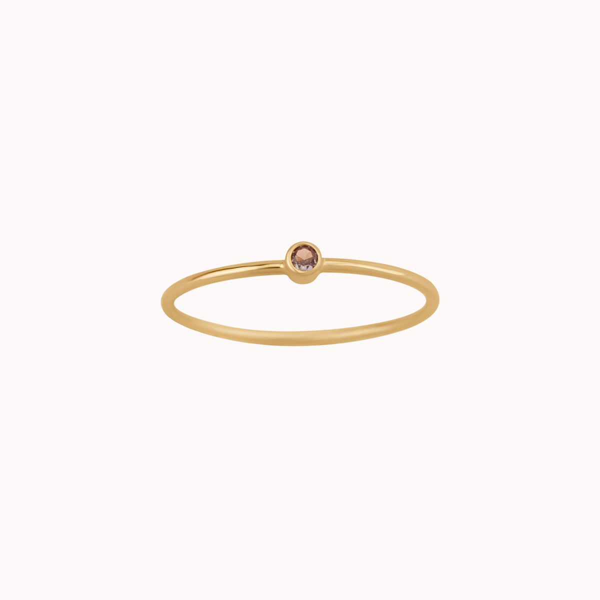 Tiny June Birthstone Ring ∙ Alexandrite