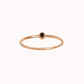 Tiny Black Onyx Ring 5