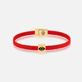 Ethereal Insight Men's Evil Eye Red String Bracelet 1