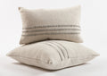 Grey Multi Striped Throw Blanket 5