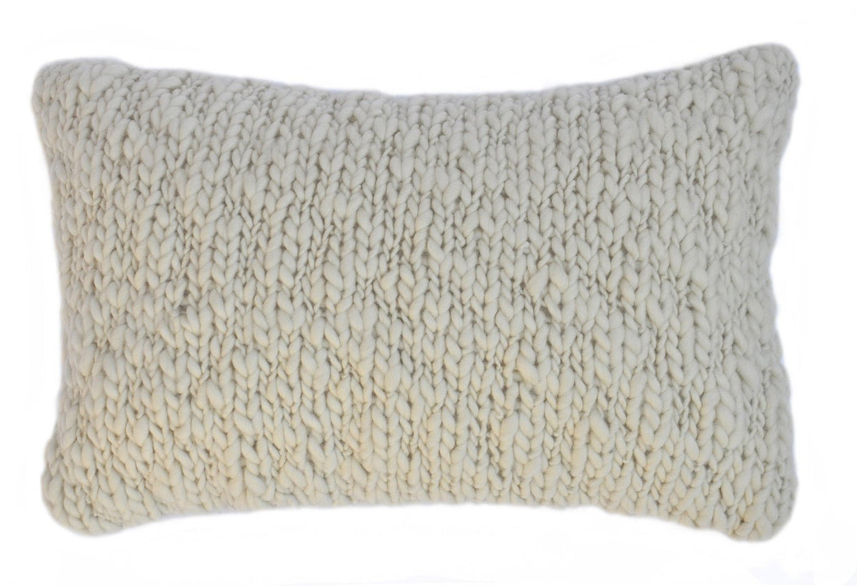 Jersey Bicolor Throw Pillow