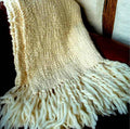 Flame Chunky Wool Blanket 6