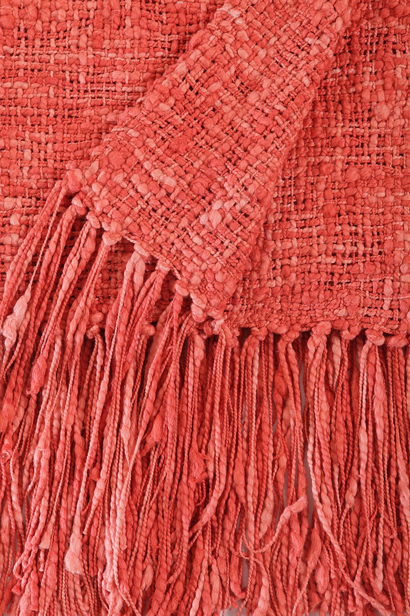 Rustic Cotton Throw Blanket
