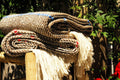 Striped Melange Throw 7