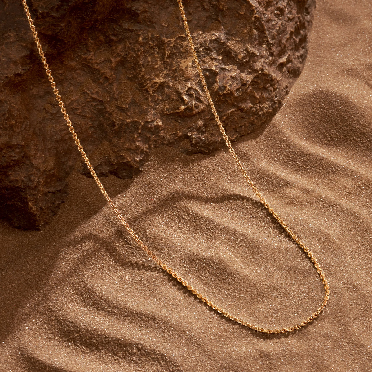 Radiant Harmony Gold Cable Chain