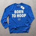 Born To Hoop - Long Sleeve - Blue 2