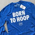 Born To Hoop - Long Sleeve - Blue 3