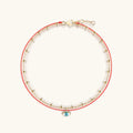 Watchful Gaze Evil Eye Red String Anklet 1