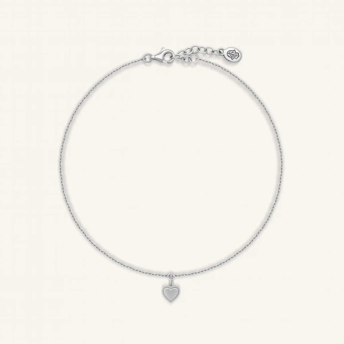 Absolute Confidence Heart Anklet