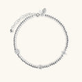 Glorious Destiny - Silver Multi Symbol Anklet 1