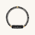 Peaceful Harmony - Swarovski Crystal Hematite Chakra Bracelet 3