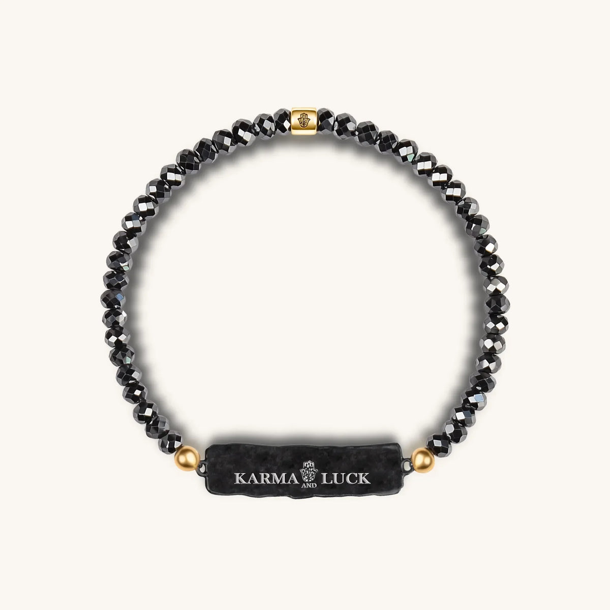 Peaceful Harmony - Swarovski Crystal Hematite Chakra Bracelet