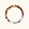 Inspired Confidence Tiger's Eye Chakra Bracelet 1
