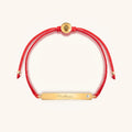 Peaceful Soul Red String Engravable Bracelet 3