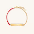 Karmic Fortitude Red String Engravable Bracelet 3