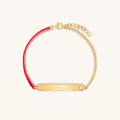 Karmic Fortitude Red String Engravable Bracelet 1