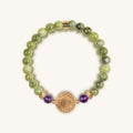 Defensive Trio Jade Stone Evil Eye Bracelet 3