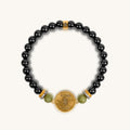 Positivity Magnet Evil Eye Black Onyx & Jade Bracelet 3