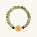 Transportive Energy Jade Stone Hamsa Bracelet 3
